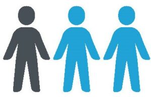 Absenteeism 1 in 3 students graphic