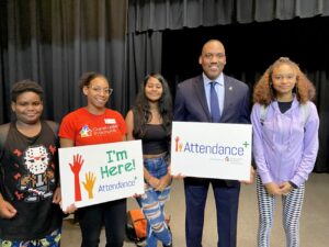 Attendance CIS Charlotte 2 28 23 Photo 3 with students