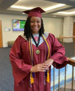 Mikayla Rose West Meck cap gown e1686355940187