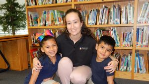 Students in Library